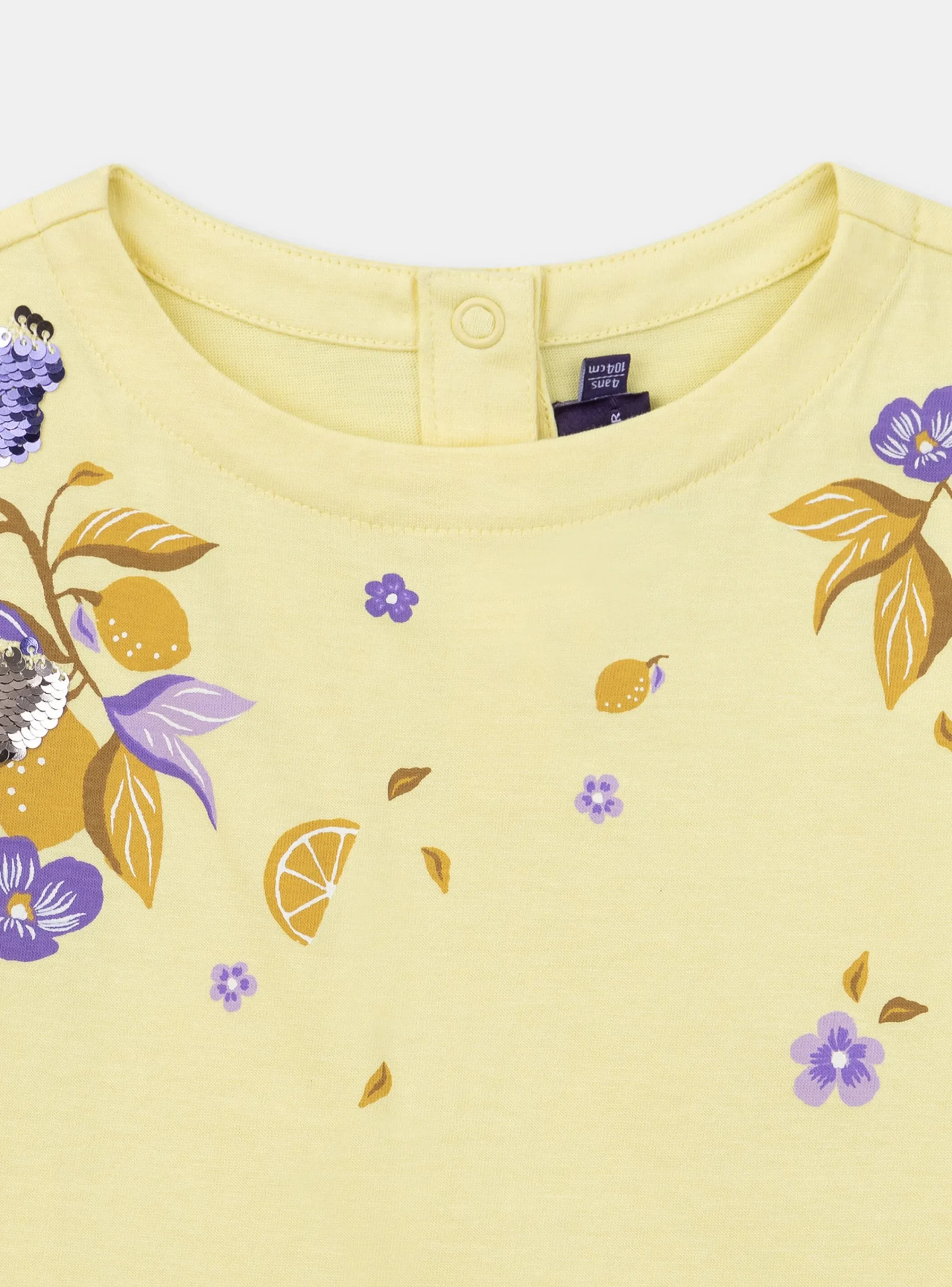 Shirt, T-shirt-Sergent Major Yellow TEE SHIRT SS